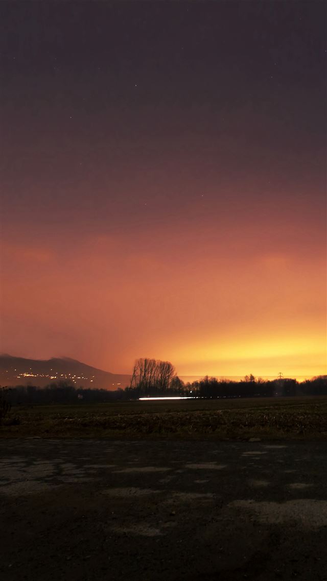 1080x1920 Dawn Nature Sky Sunset Mountain Red Dark - gray iPhone 8 Wallpaper