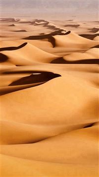 Pure Nature Wide Endless Desert Landscape wallpaper