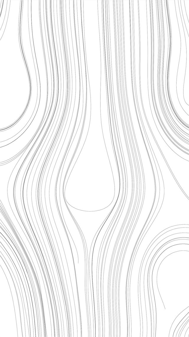 1080x1920 Lines Curve White Bw Pattern - aesthetic iPhone 8 Wallpaper