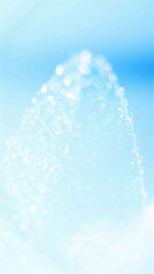 1080x1920 Blue Leaf Gradation Blur - shiny iPhone 8 Wallpaper