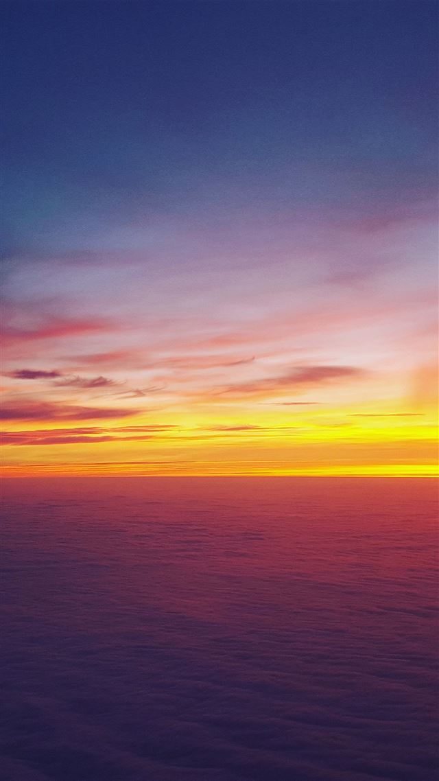 1080x1920 Sunset Sky Nature Landscape - skyline iPhone 8 Wallpaper