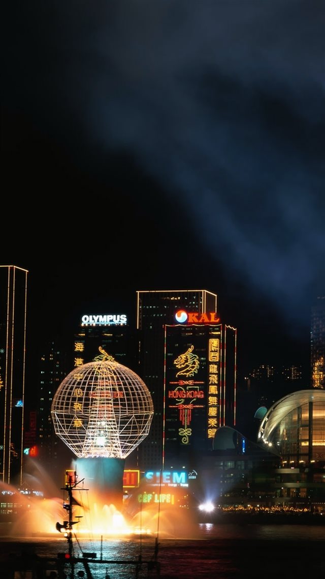 1080x1920 Tokyo night - skyscrapers iPhone 8 Wallpaper