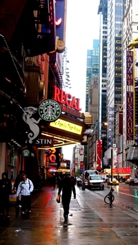 New york street wallpaper