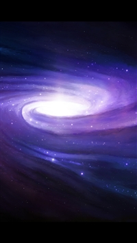Space art spiral star wallpaper