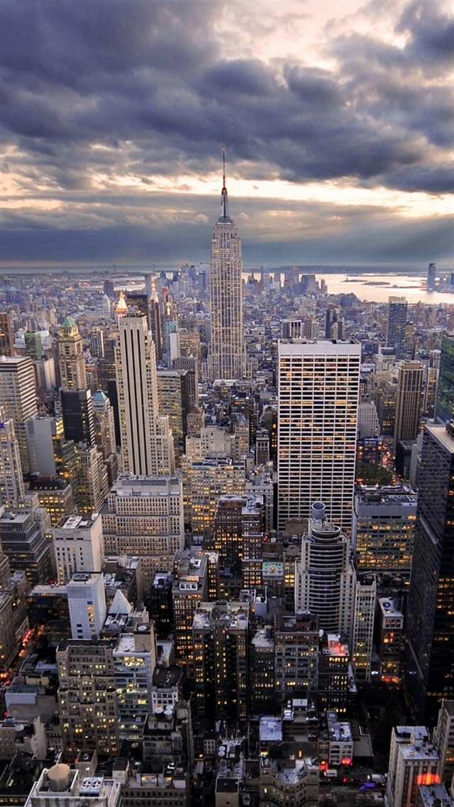 1080x1920 City - skyscrapers iPhone 8 Wallpaper