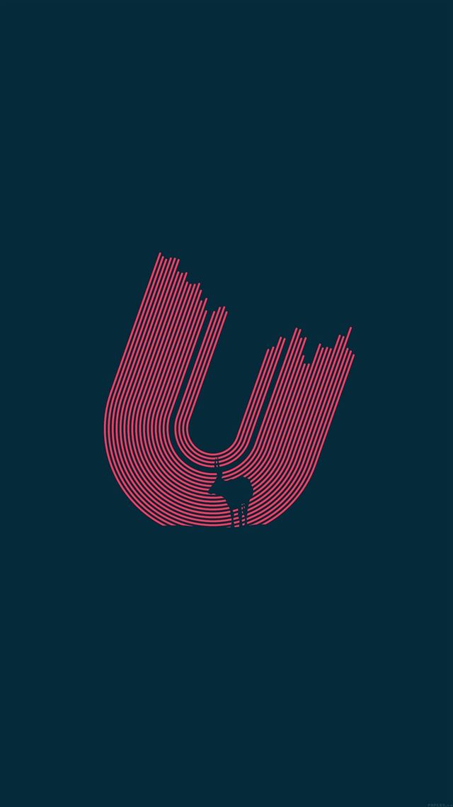 1080x1920 Deer minimal simple - pink iPhone 8 Wallpaper