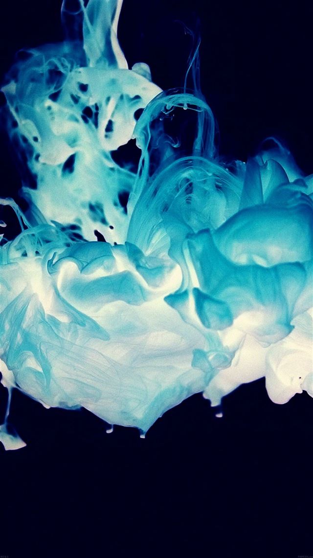 1080x1920 Blue smoke art wonderful -  iPhone 8 Wallpaper