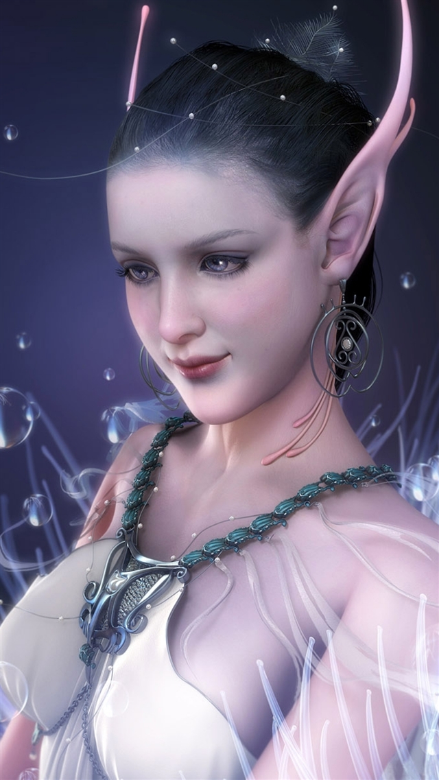 1080x1920 Girl elf ears - elf iPhone 8 Wallpaper