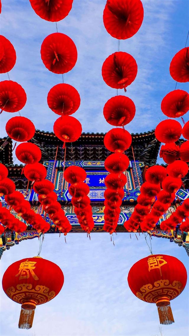 1080x1920 Chinese lanterns - new year iPhone 8 Wallpaper