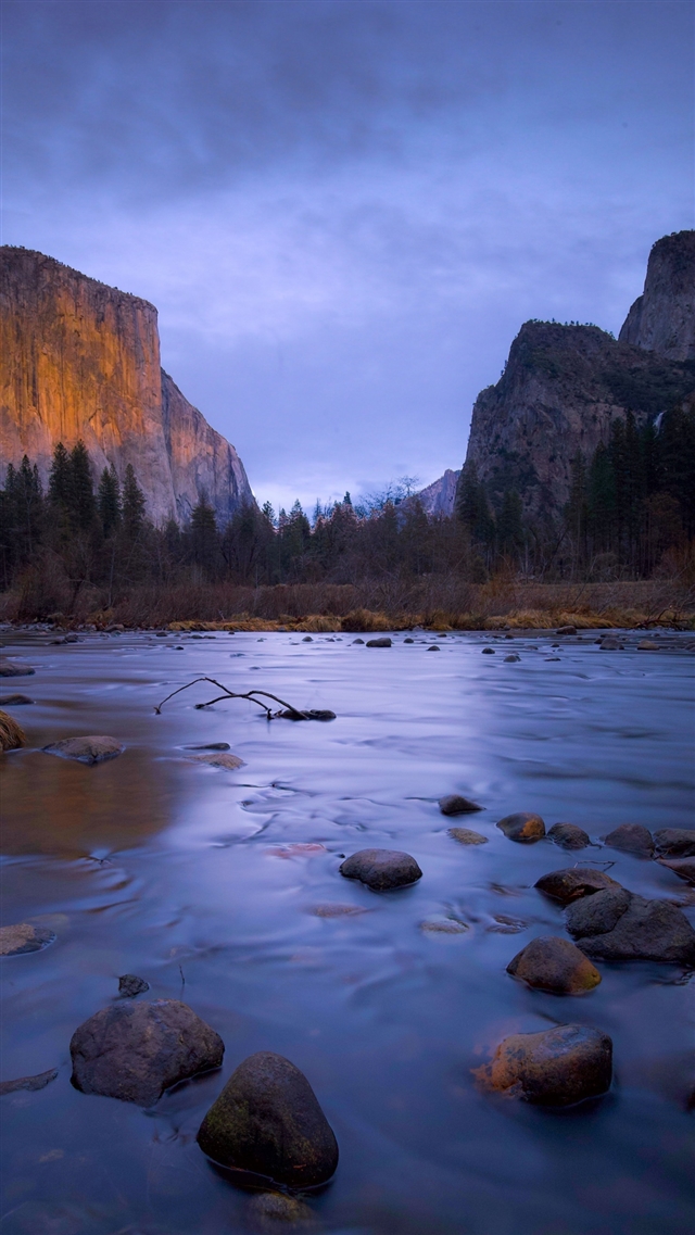 1080x1920 River mountains stones trees - mountains iPhone 8 Wallpaper