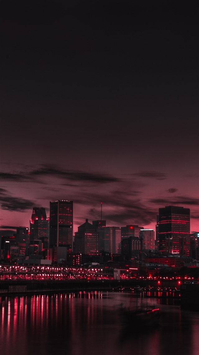 1080x1920 City night panorama - night iPhone 8 Wallpaper