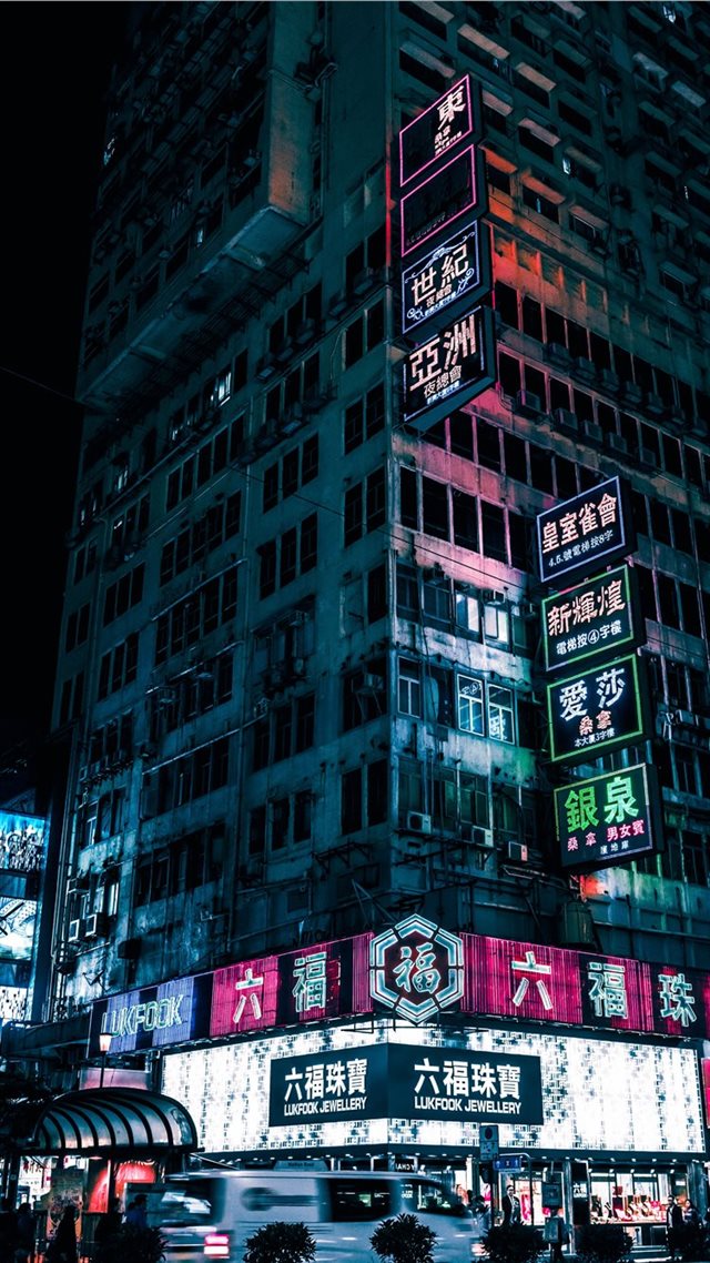 1080x1920 Night Lights - night iPhone 8 Wallpaper