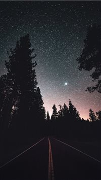 Into the endless night wallpaper