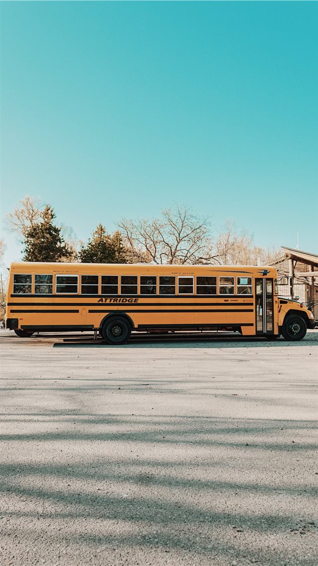 1080x1920 School Bus   Toronto - urban iPhone 8 Wallpaper