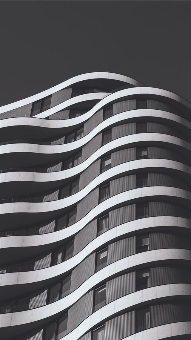 1080x1920 Curvy lines - architecture iPhone 8 Wallpaper