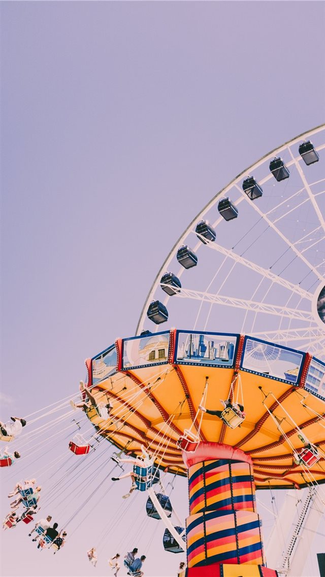 1080x1920 Navy Pier  Chicago  United States - retro iPhone 8 Wallpaper