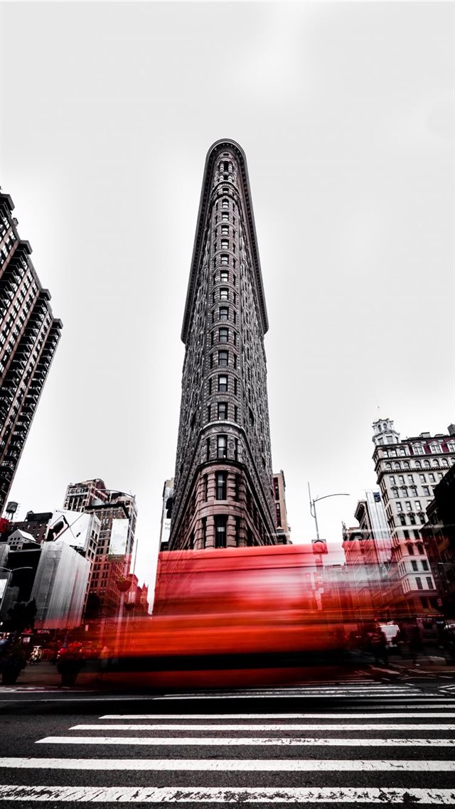 1080x1920 The Flatiron Building  New York City - urban iPhone 8 Wallpaper