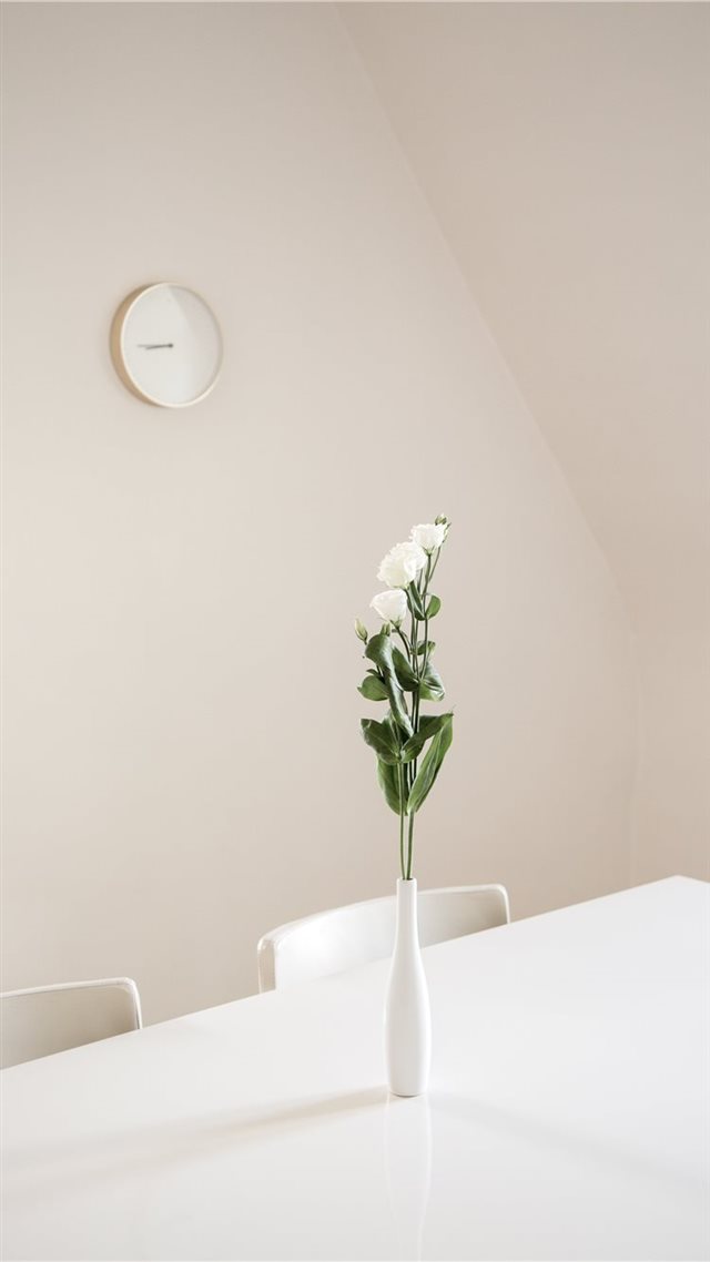 1080x1920 table - clock iPhone 8 Wallpaper