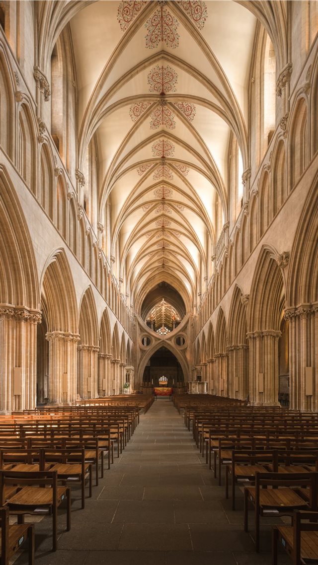 1080x1920 Wells Cathedral  Wells  United Kingdom - 8k iPhone 8 Wallpaper