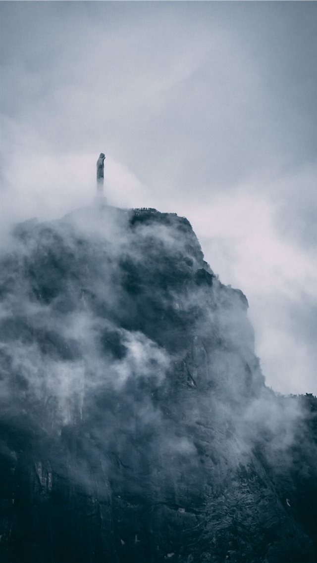 1080x1920 Rio de Janeiro  Brazil - fog iPhone 8 Wallpaper