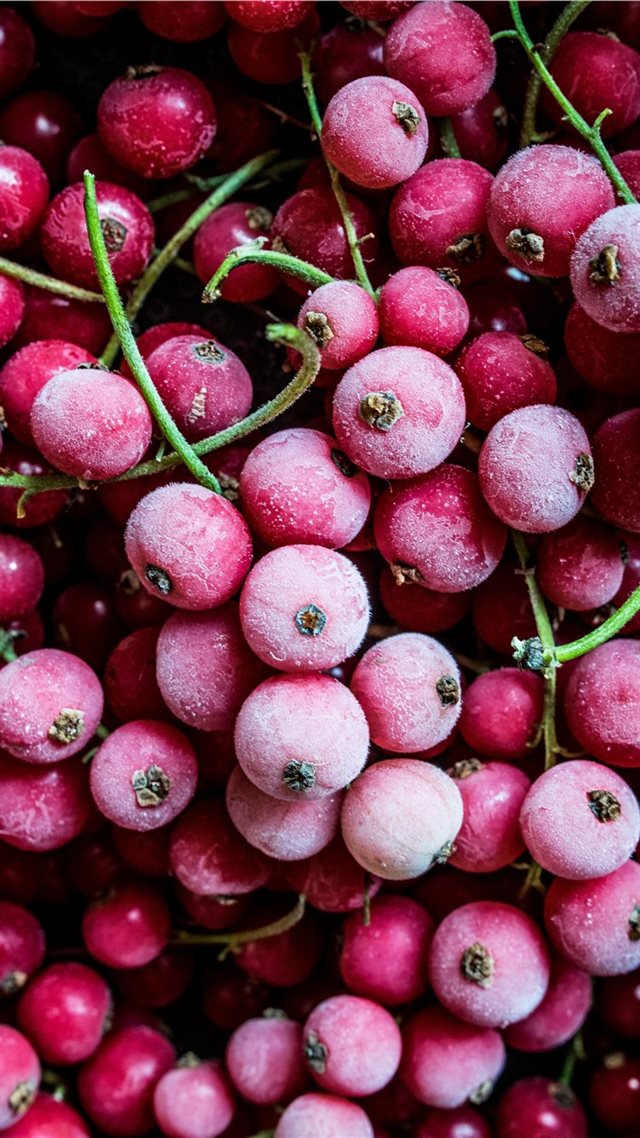 1080x1920 Frozen fruit - berry iPhone 8 Wallpaper