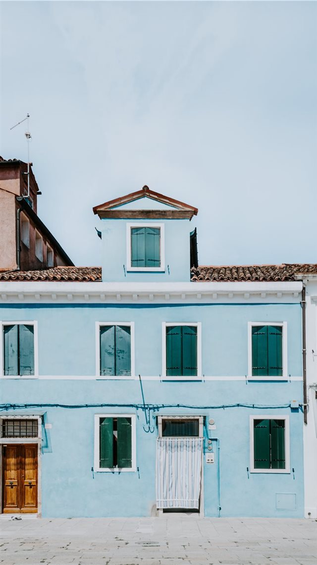 1080x1920 Burano tones - building iPhone 8 Wallpaper