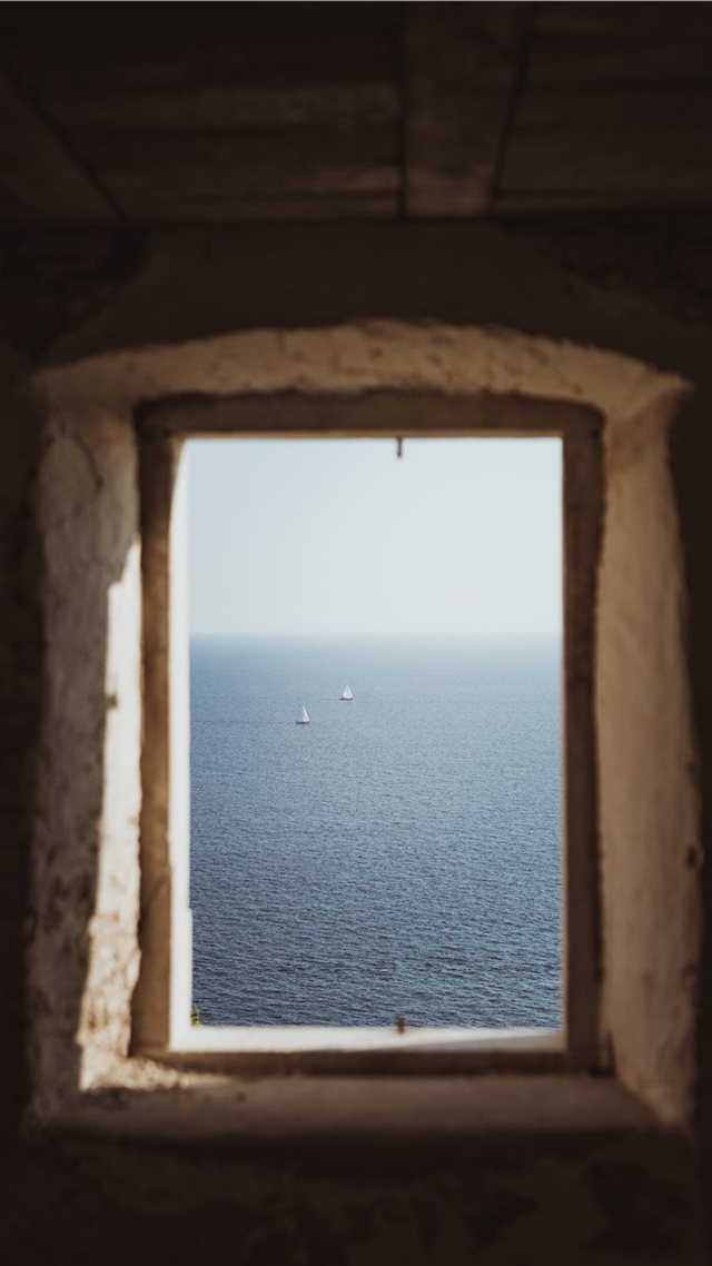 1080x1920 Window - island iPhone 8 Wallpaper