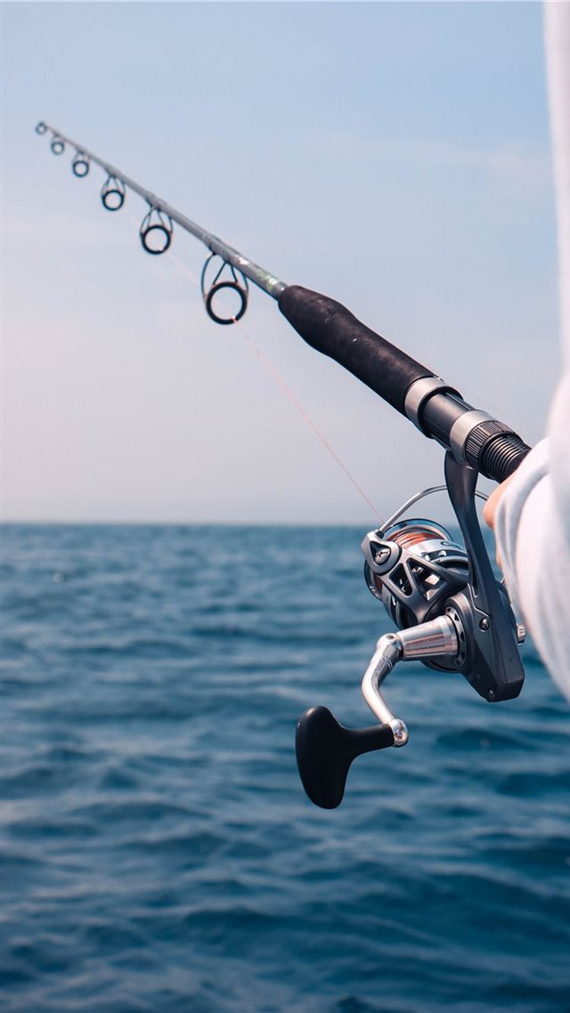 1080x1920 Fishing in Brittany - sea side iPhone 8 Wallpaper
