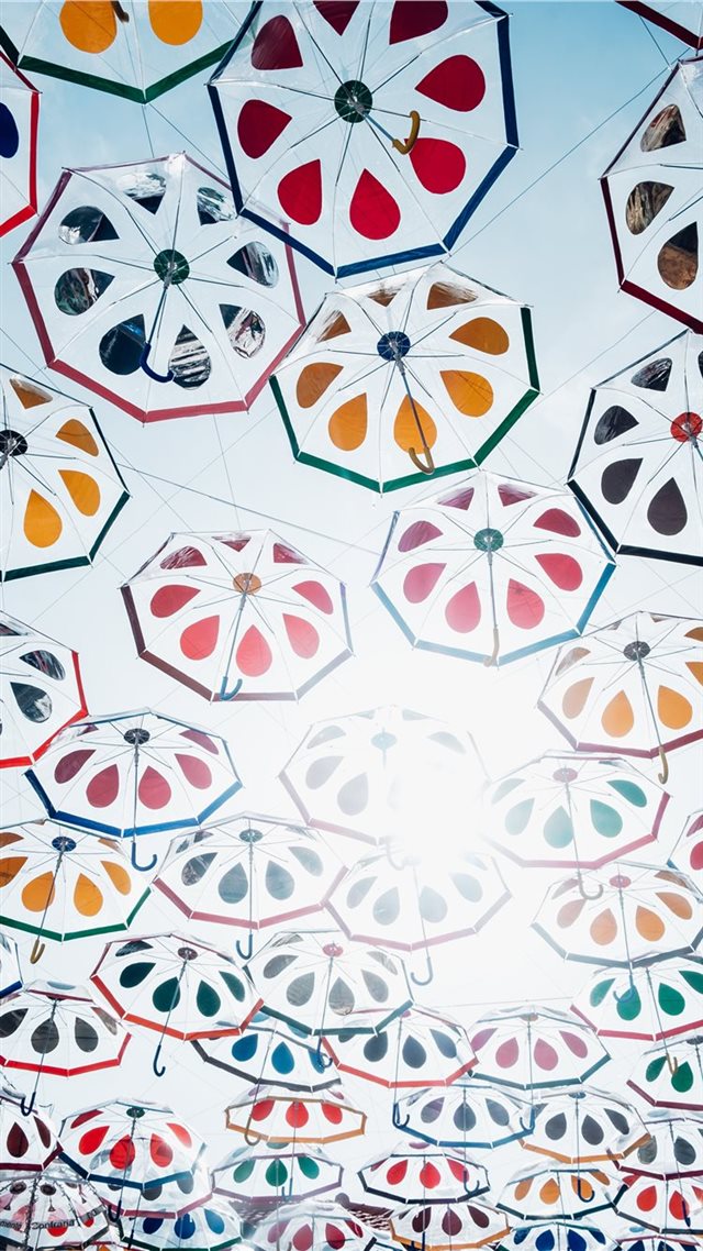 1080x1920 Summer Umbrellas - umbrella iPhone 8 Wallpaper