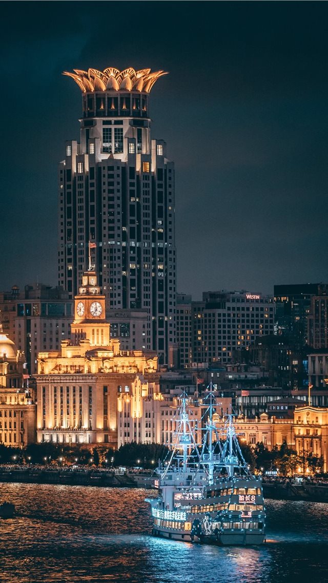 1080x1920 city - night iPhone 8 Wallpaper