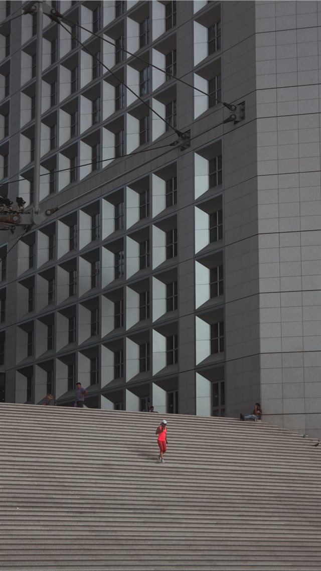 1080x1920 Grande Arche  - berlin iPhone 8 Wallpaper