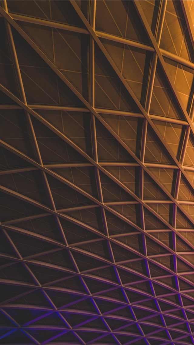1080x1920 Illuminated modern facade - architecture iPhone 8 Wallpaper