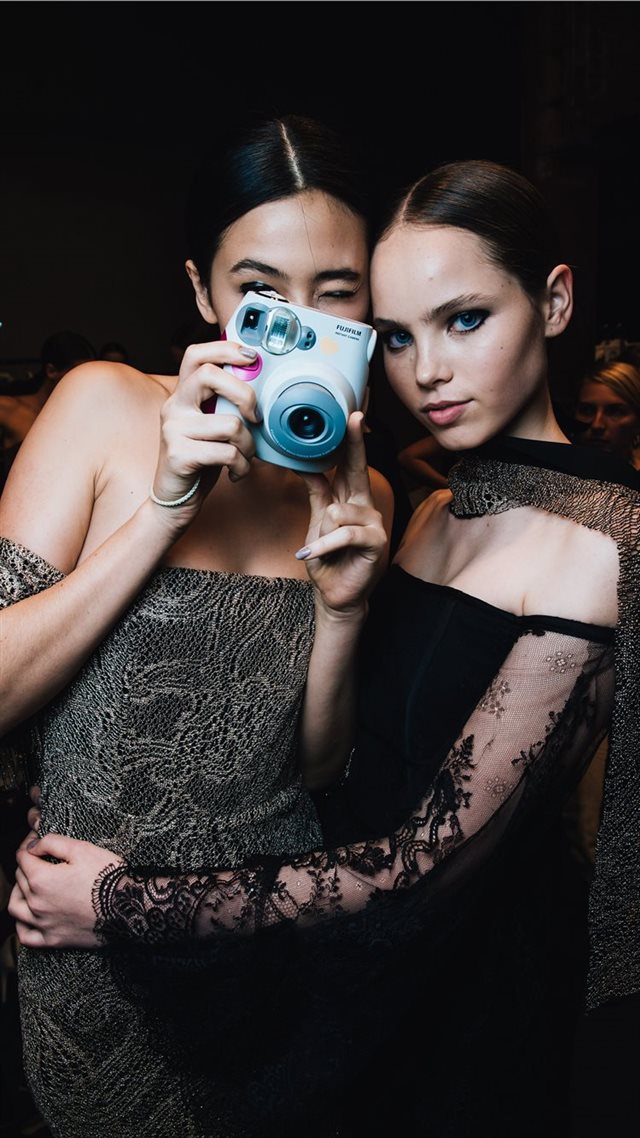1080x1920 Backstage at Mercedes Benz Fashion Week Australia - cute iPhone 8 Wallpaper