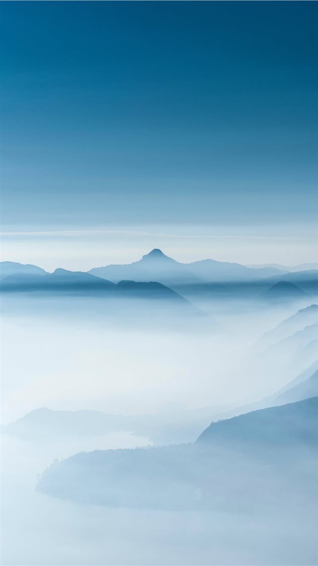 1080x1920 Camaggiore  Italy - fog iPhone 8 Wallpaper