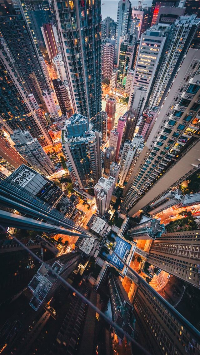 1080x1920 Deep Reflections - hong kong iPhone 8 Wallpaper
