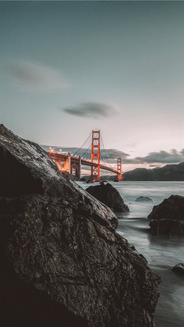 1080x1920 Golden Gate Bridge - wallpaper iPhone 8 Wallpaper