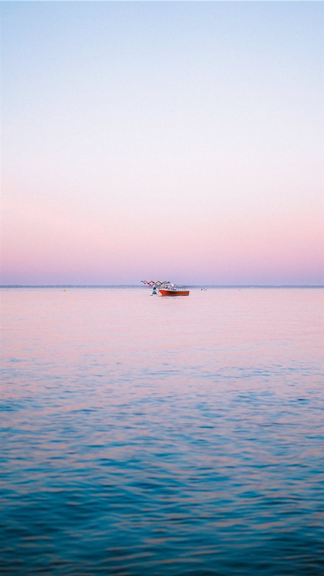 1080x1920 Lost at Sea - pink iPhone 8 Wallpaper