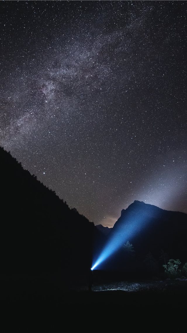 1080x1920 All we are lost stars  - light painting iPhone 8 Wallpaper