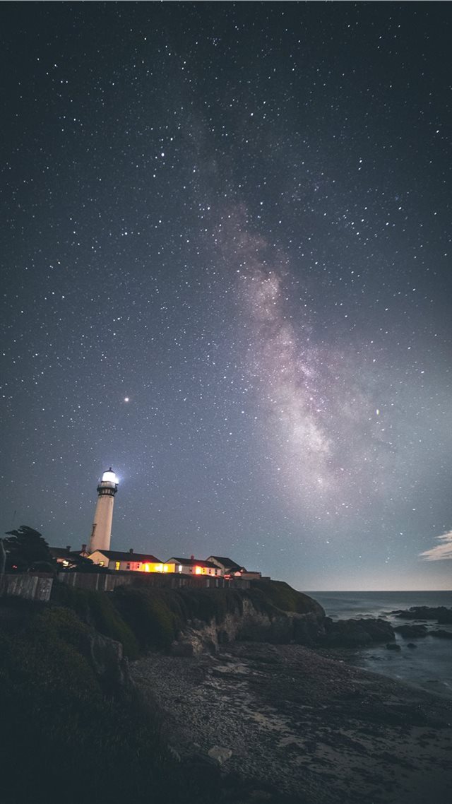 1080x1920 Worlds collide - night iPhone 8 Wallpaper
