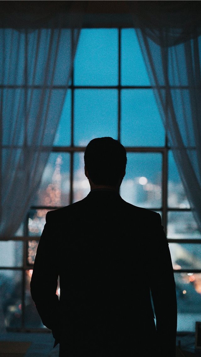1080x1920 window - silhouette iPhone 8 Wallpaper