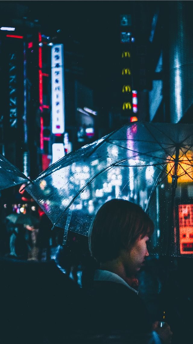 1080x1920 The Lost Girl - rainy iPhone 8 Wallpaper