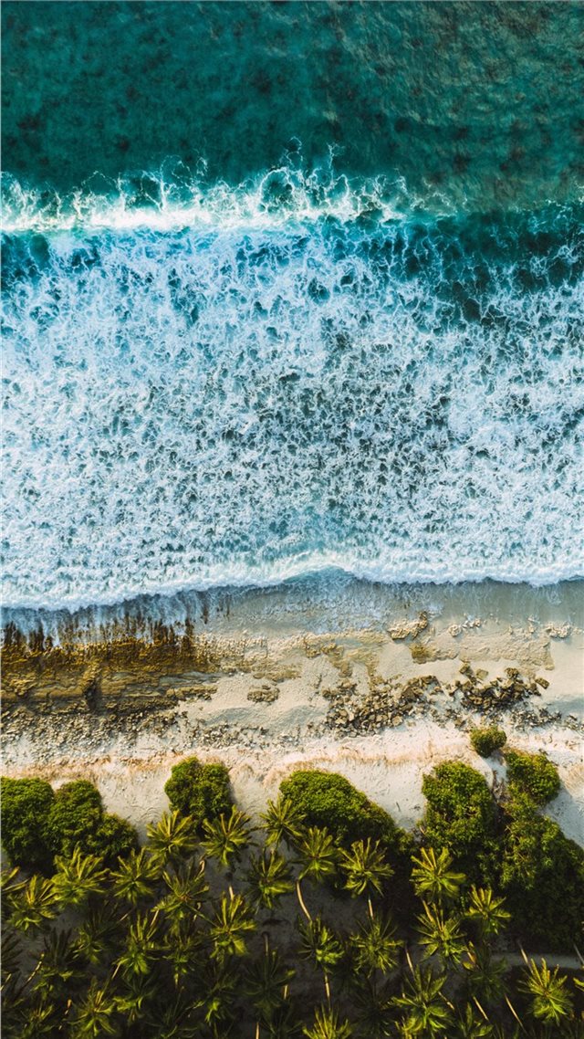 1080x1920 Gehmiskih Fannu  Fuvahmulah  Maldives - coast iPhone 8 Wallpaper