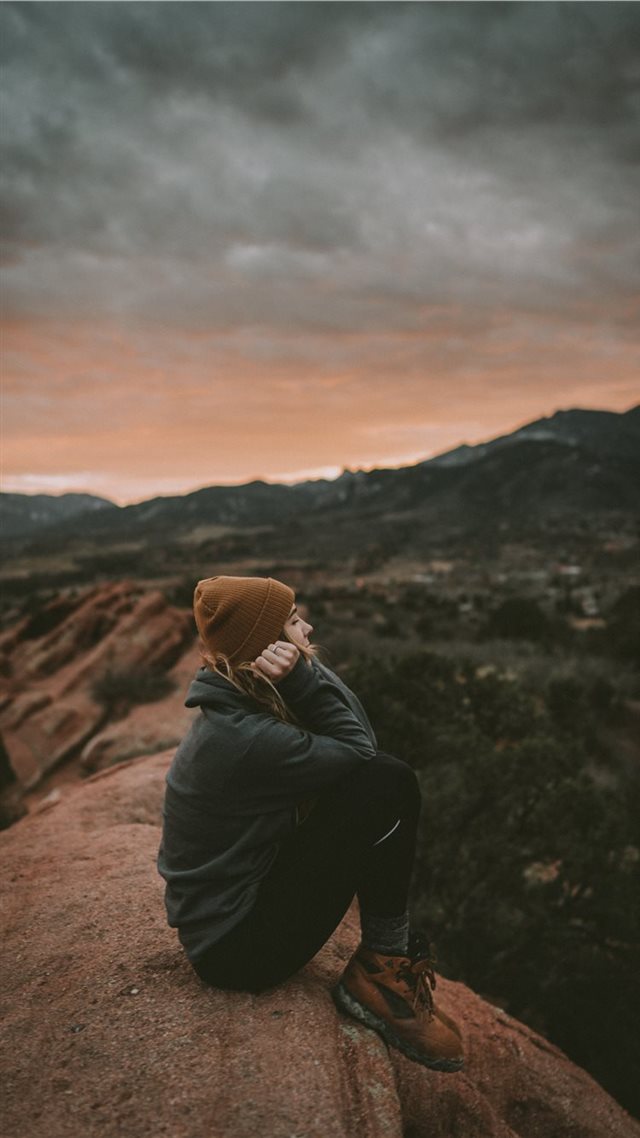 1080x1920 Garden Of The Gods  Colorado - sunset iPhone 8 Wallpaper