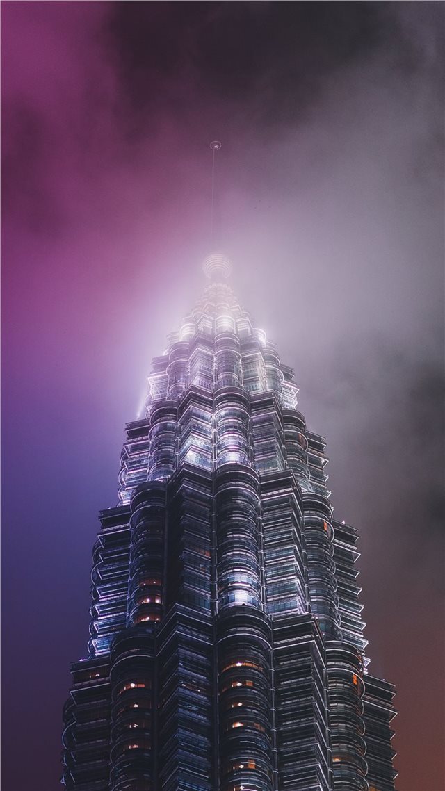 1080x1920 Tower of Clouds - malaysia iPhone 8 Wallpaper