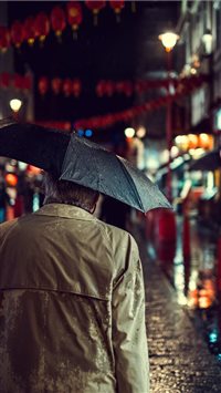 Chinatown Rain wallpaper