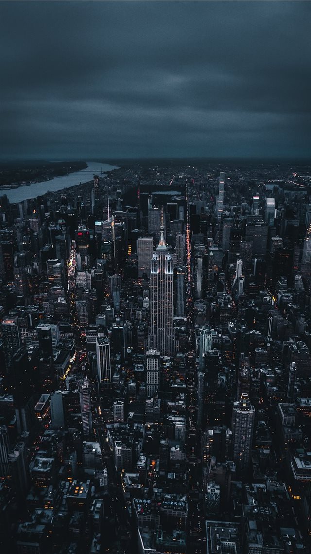 1080x1920 Empire State Building  - night iPhone 8 Wallpaper