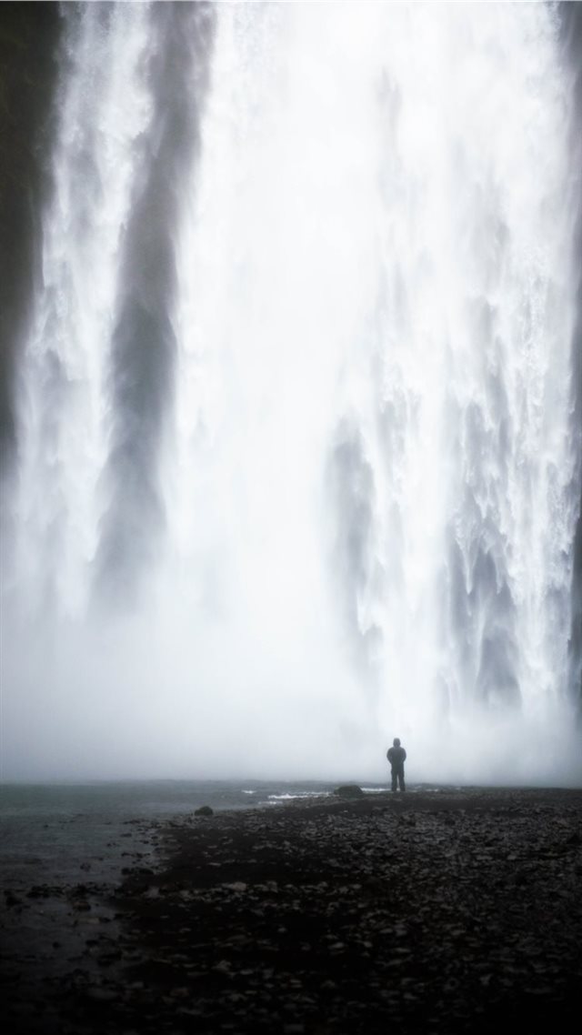 1080x1920 Skogafoss  Iceland - waterfall iPhone 8 Wallpaper
