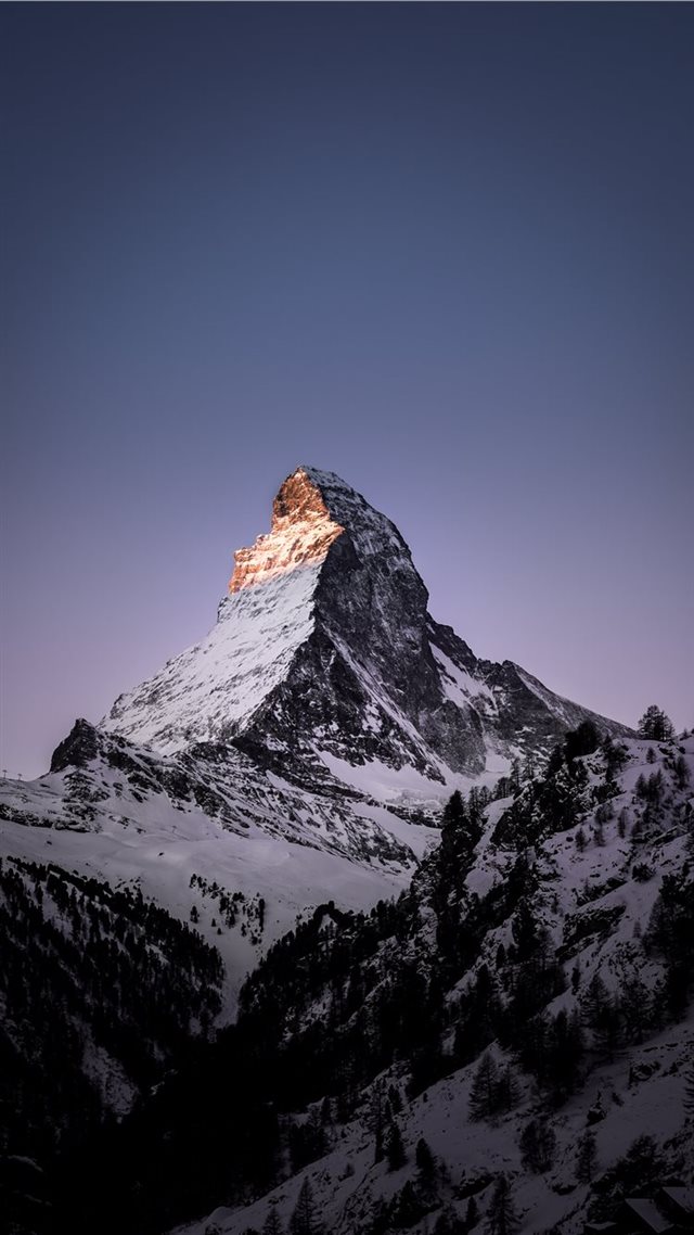 1080x1920 Matterhorn  Zermatt  Switzerland - winter iPhone 8 Wallpaper