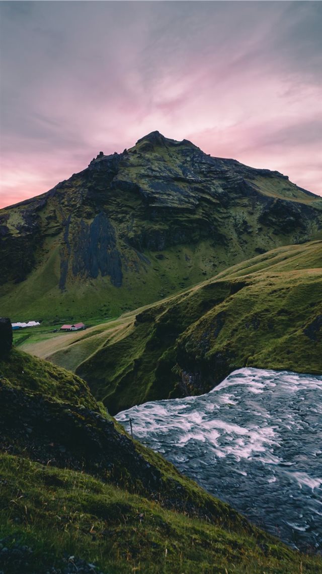 1080x1920 Skògafoss - iceland iPhone 8 Wallpaper