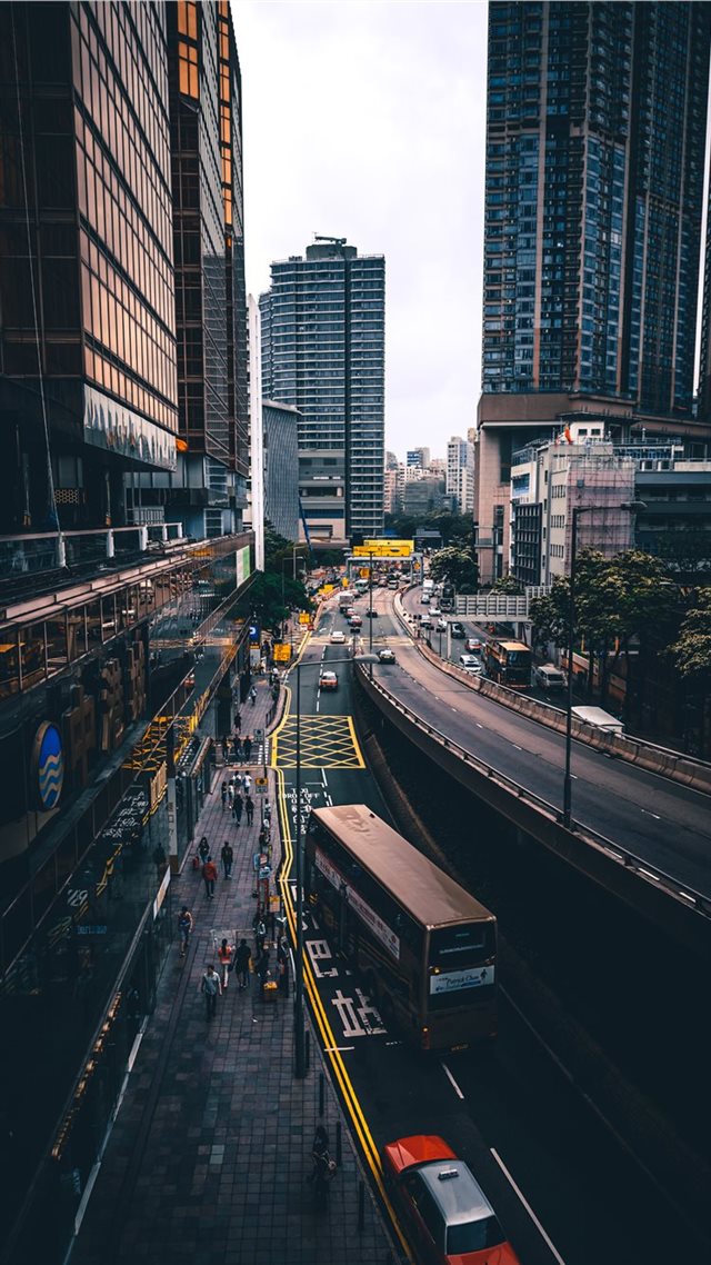 1080x1920 Lost in the City - road iPhone 8 Wallpaper